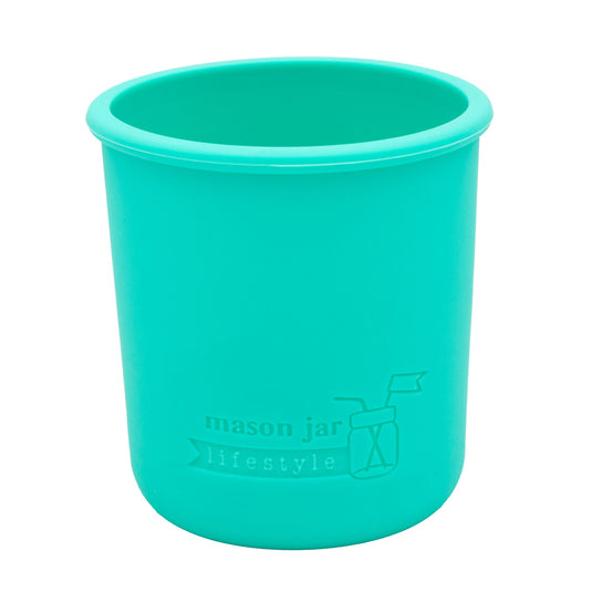 Silicone Sleeve for Regular Mouth Half Pint 8oz Mason Jars
