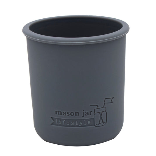 Silicone Sleeve for Regular Mouth Half Pint 8oz Mason Jars