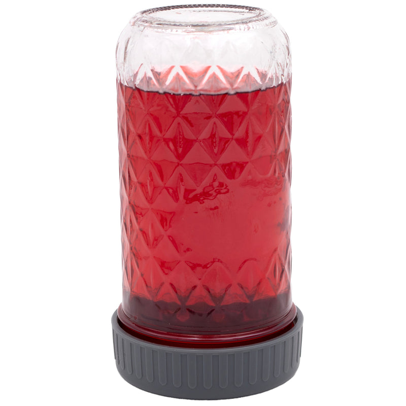 Load image into Gallery viewer, Leak Proof Plastic Storage Lids with Silicone Liners for Mason Jars
