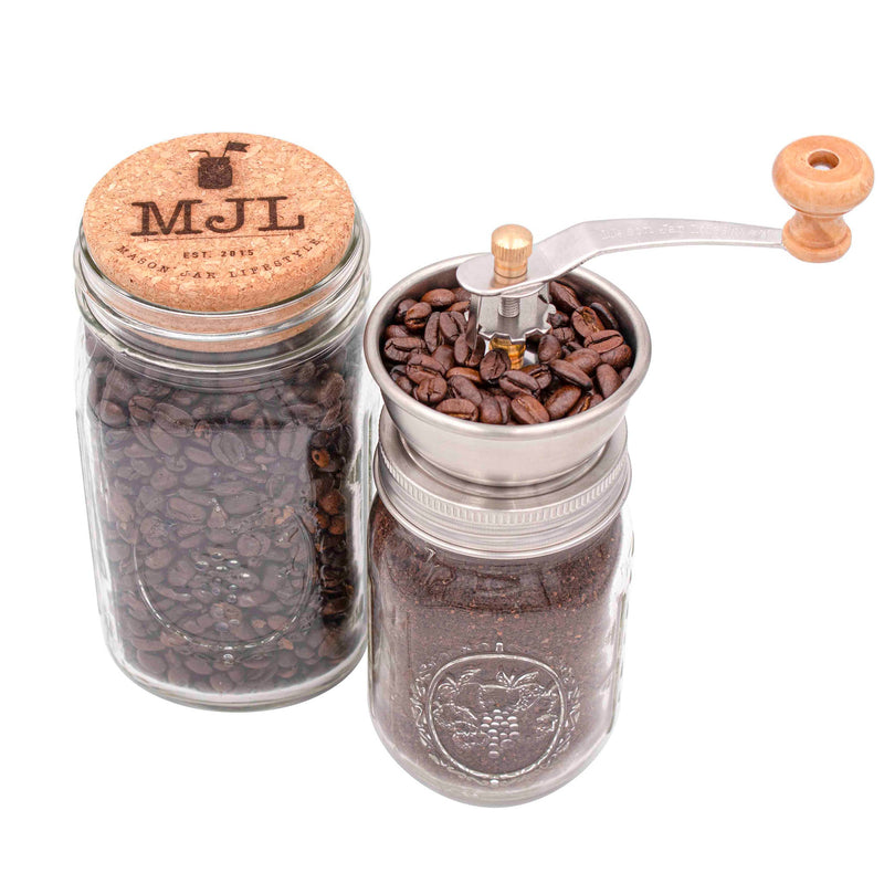 Load image into Gallery viewer, Coffee and Spice Grinder Lid for Mason Jars
