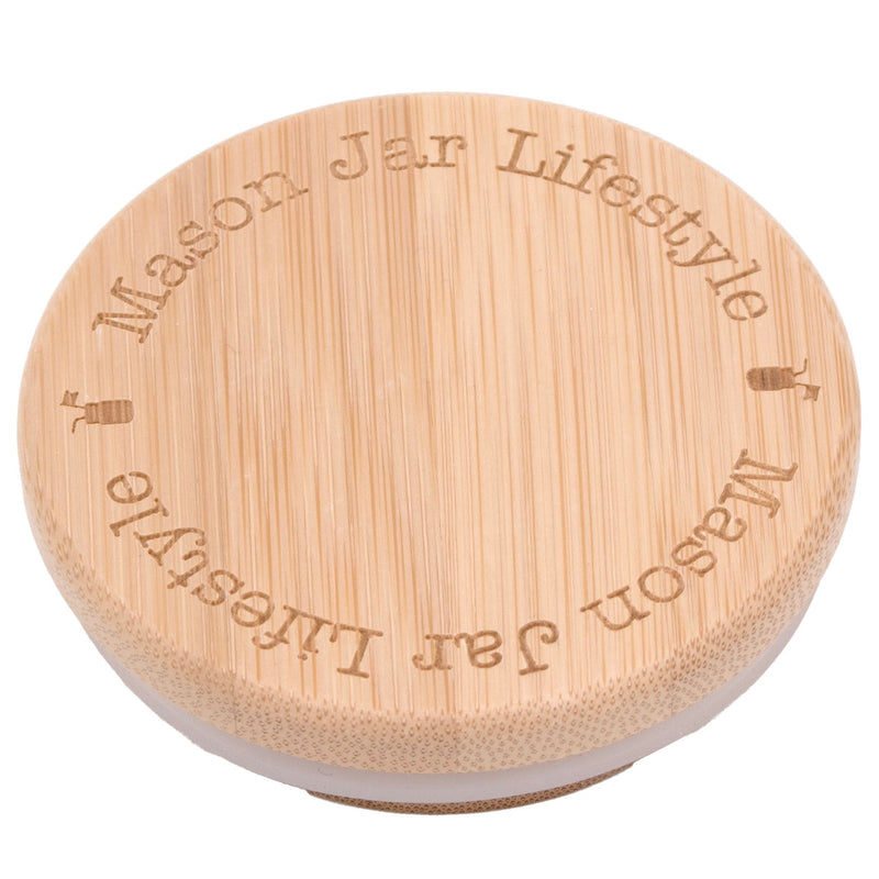 Load image into Gallery viewer, Bamboo Storage Stopper Lids for Mason Jars
