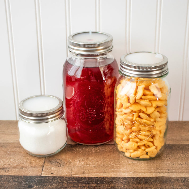 Load image into Gallery viewer, Leak Proof Platinum Silicone Sealing Lid Liners for Mason Jars 10 Pack
