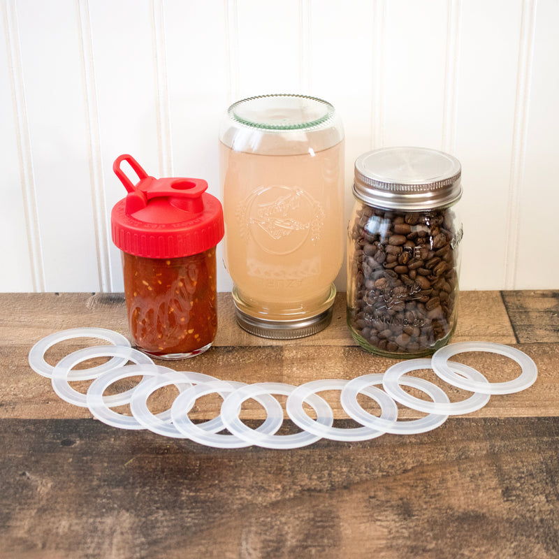 Load image into Gallery viewer, Leak Proof Silicone Sealing Rings Seals for Ball Plastic Caps
