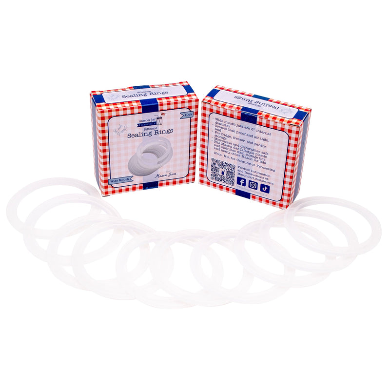 Load image into Gallery viewer, Leak Proof Silicone Sealing Rings Seals for Ball Plastic Caps
