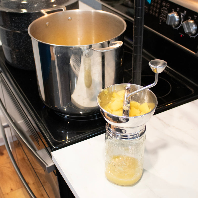 Load image into Gallery viewer, Food Mill for Wide Mouth Mason Jars
