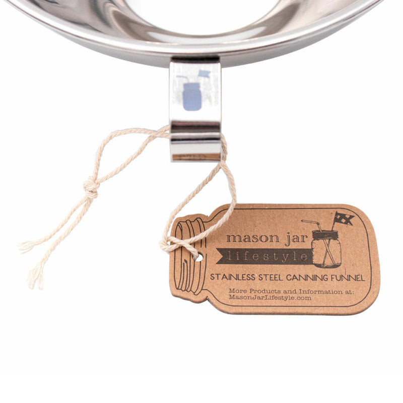 Load image into Gallery viewer, Stainless Steel Canning Funnel for Mason Jars

