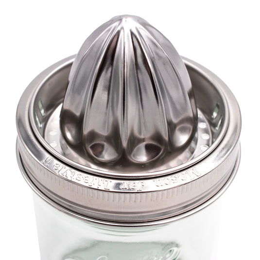 Juicing Stainless Steel Lid for Wide Mouth Mason Jars