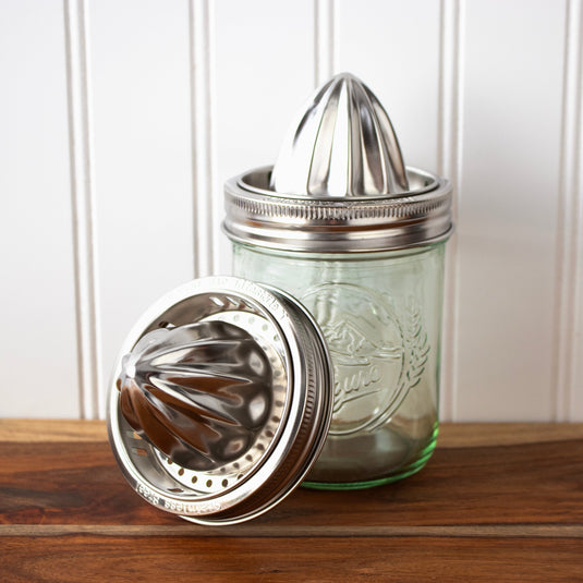 Juicing Stainless Steel Lid for Wide Mouth Mason Jars