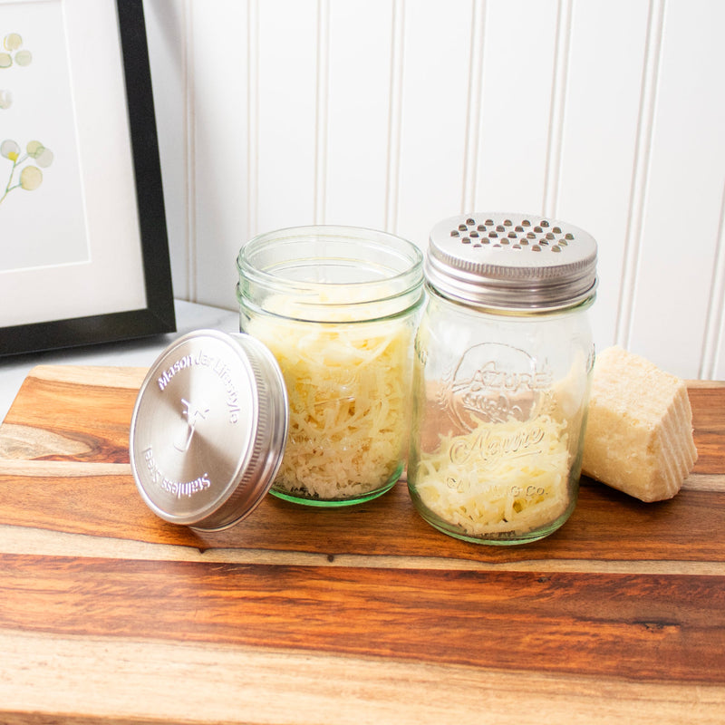 Load image into Gallery viewer, Stainless Steel Storage Lids with Leak-Proof Silicone Liners for Mason Jars 5 Pack
