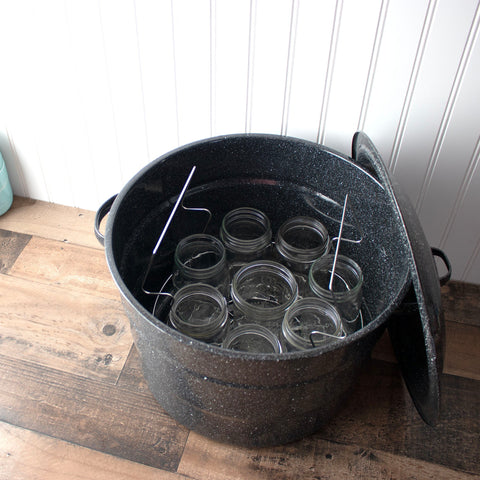 Canning rack, detail view