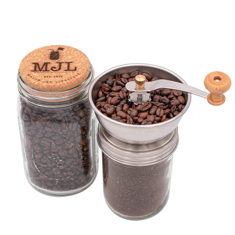 Load image into Gallery viewer, Coffee and Spice Grinder Lid for Mason Jars
