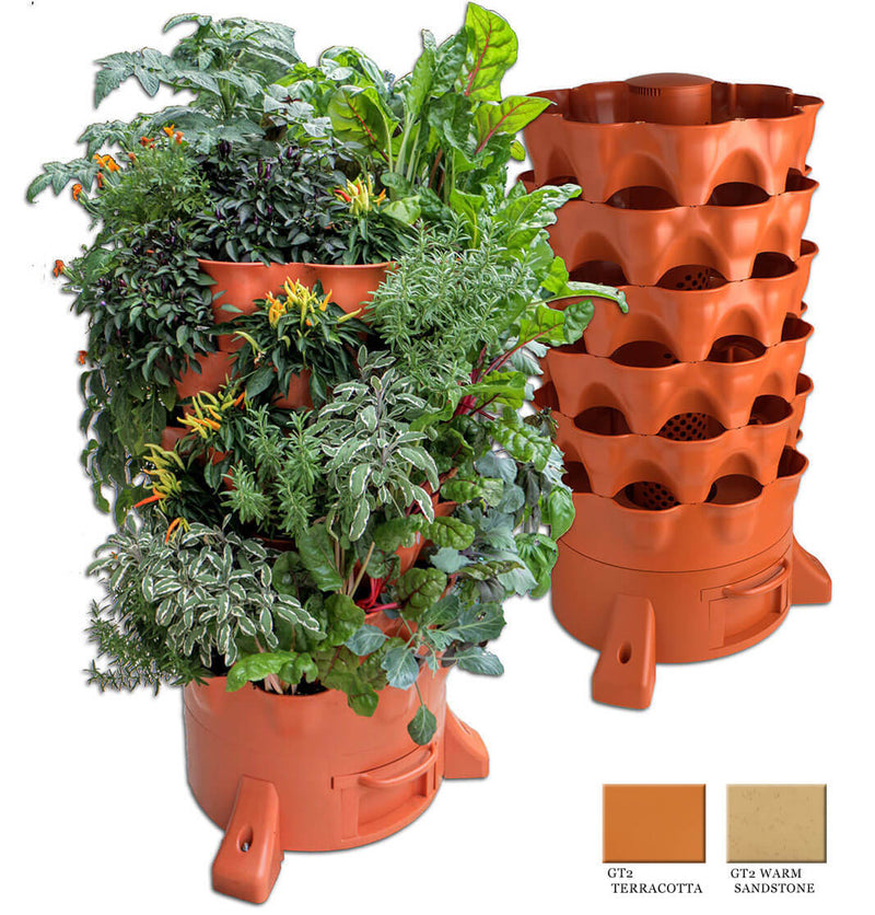 Load image into Gallery viewer, Garden Tower 2™, 50-Plant Composting Vertical Garden Planter (Dropship)
