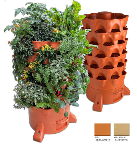 Garden Tower 2, 50-plant composting vertical planter