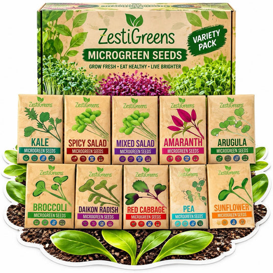 Organic Variety Pack Microgreens Seeds