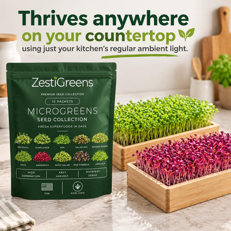 Load image into Gallery viewer, Organic Variety Pack Microgreens Seeds
