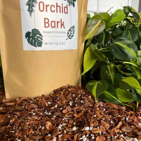 Elm Dirt premium Douglas fir orchid bark bag