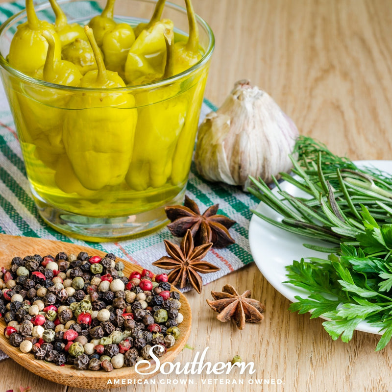 Load image into Gallery viewer, Pepperoncini Pepper – 25 Seeds
