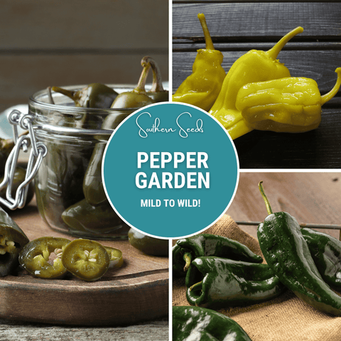 Pepper Seed Collection 6 Essential Heirloom Peppers