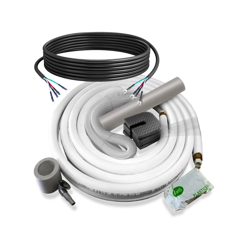 Load image into Gallery viewer, Pioneer® Quantum Fresh™ 12,000 BTU 24 SEER2 High-Wall Ductless Mini-Split Fresh Air Conditioner Inverter Heat Pump Full Set
