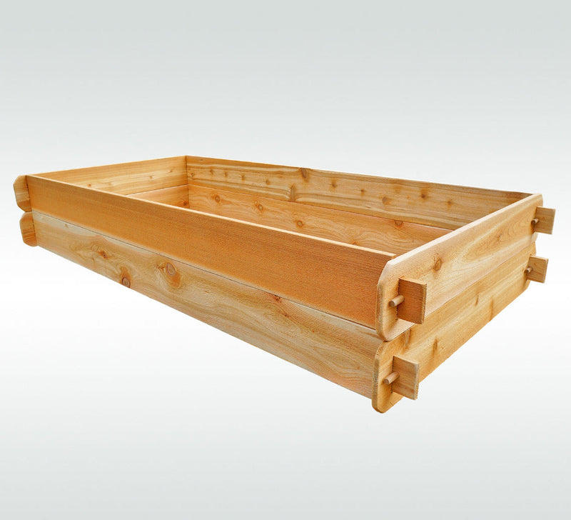Load image into Gallery viewer, Timberlane Gardens Raised Garden Bed Kit Double Deep (Two 3x6) Select Cedar

