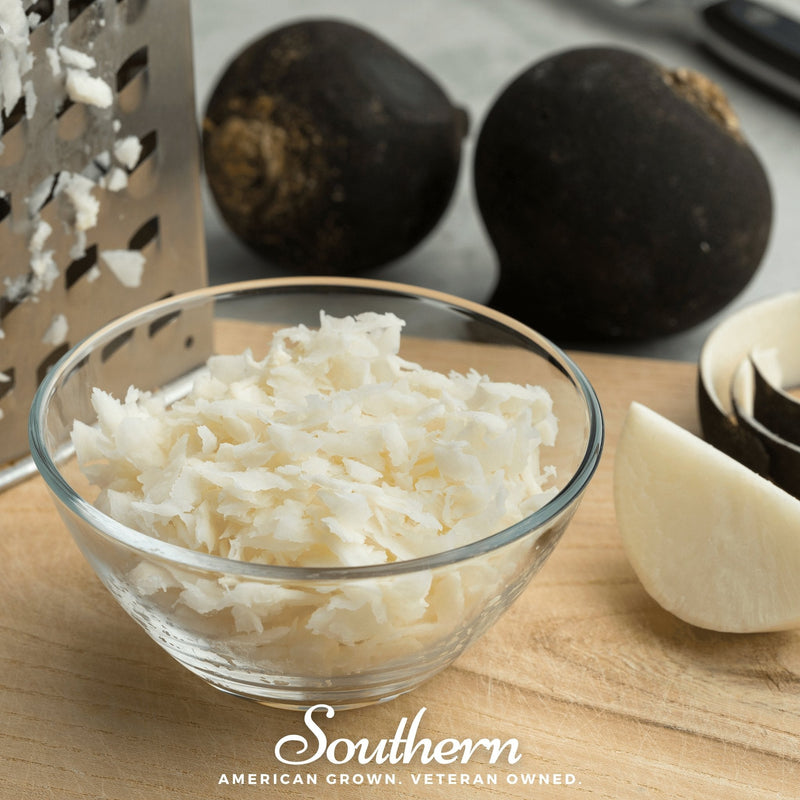 Load image into Gallery viewer, Black Spanish Radish – 250 Seeds
