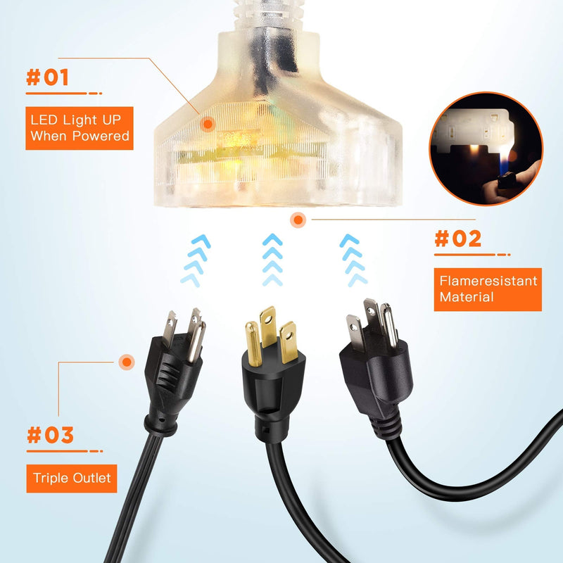 Load image into Gallery viewer, Retractable Extension Cord Reel-12/14/16 AWG

