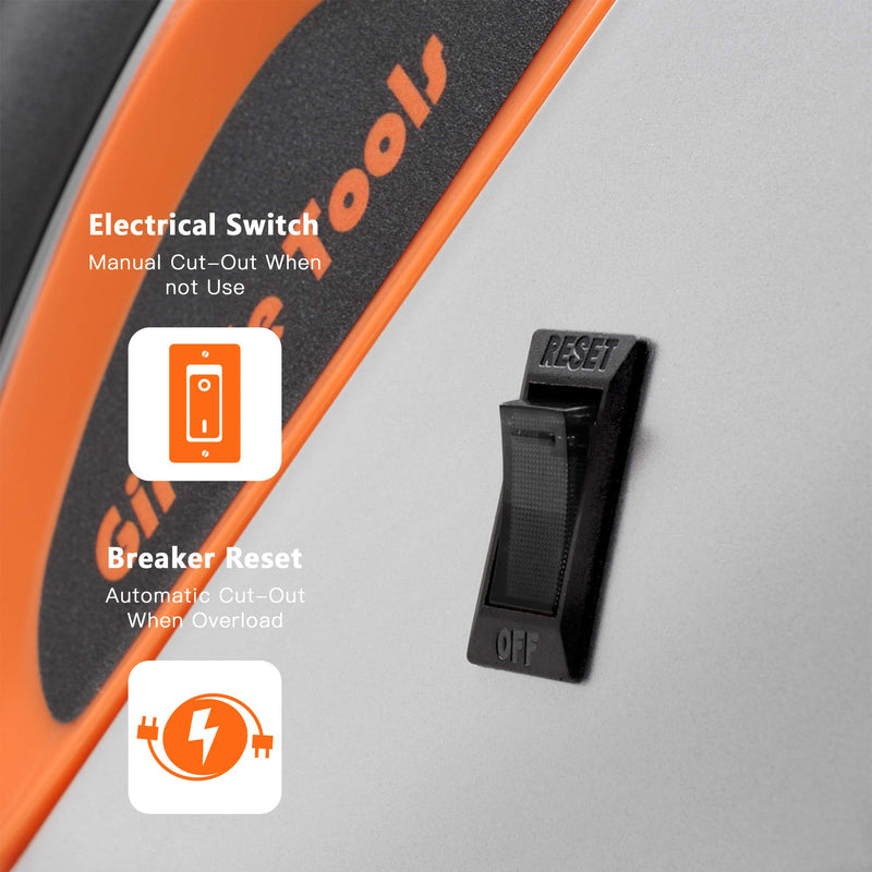 Load image into Gallery viewer, Retractable Extension Cord Reel-12/14/16 AWG
