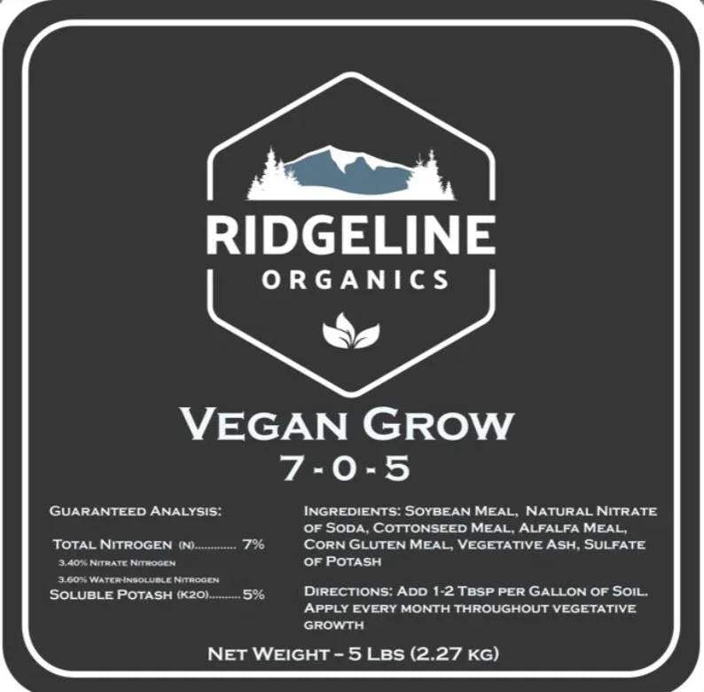 Load image into Gallery viewer, Ridgeline Vegan Grow Granular Fertilizer
