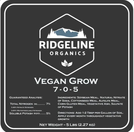 Ridgeline Vegan Grow Granular Fertilizer