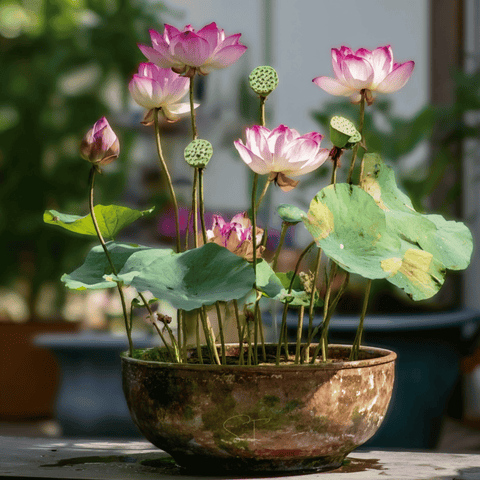 Sacred Lotus Bonsai 5 Seeds