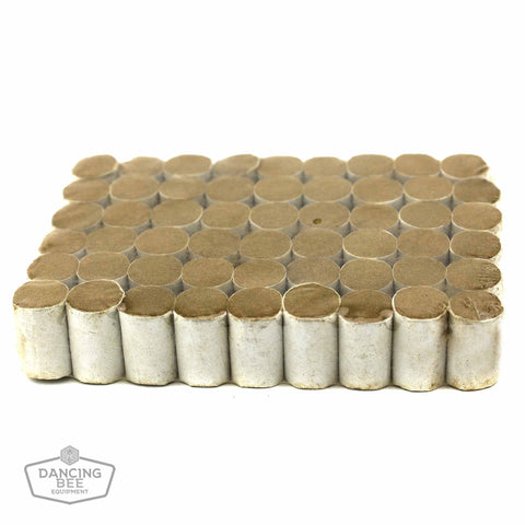 Dancing Bee smoker fuel pellets for easy-light, long-lasting bee smoker fuel.
