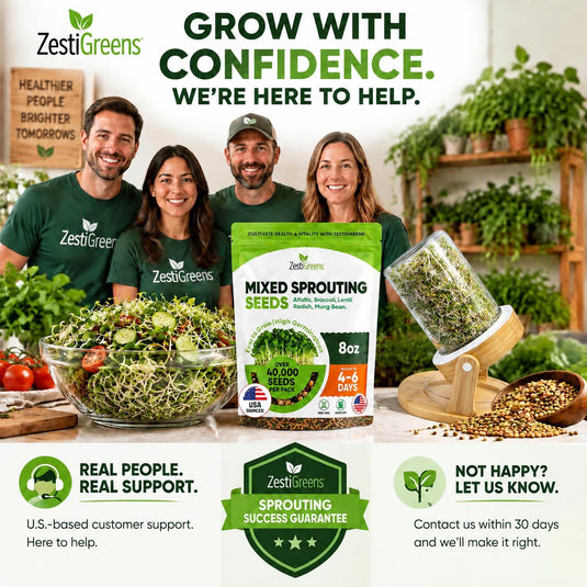 Mixed Sprouting Seeds Organic