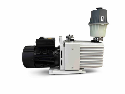 Mega commercial oil vacuum pump, detail view