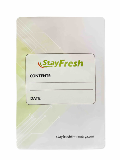 Stay Fresh mylar bags, 50-pack, 8x12 inch
