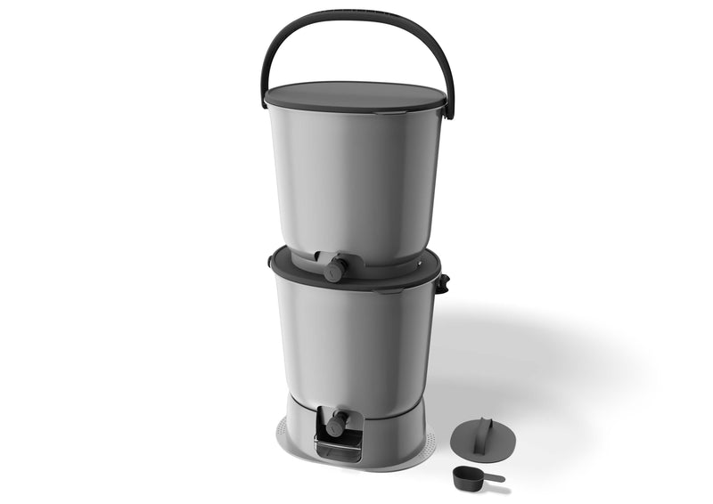 Load image into Gallery viewer, The Essential Bokashi Compost Bin Starter Kit, 4.4 gal
