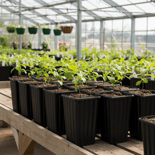 Tree Growing Containers - Treepots (Short), retail packaging