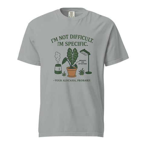 I'm Not Dramatic. I'm Specific. - Heavyweight Tee, front view