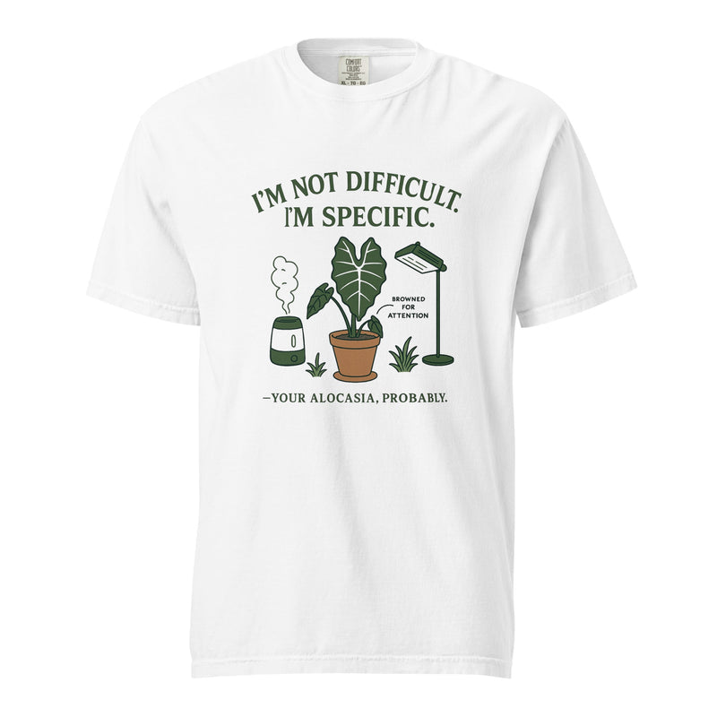 Load image into Gallery viewer, Heavyweight graphic tee reading I'm Not Dramatic I'm Specific.
