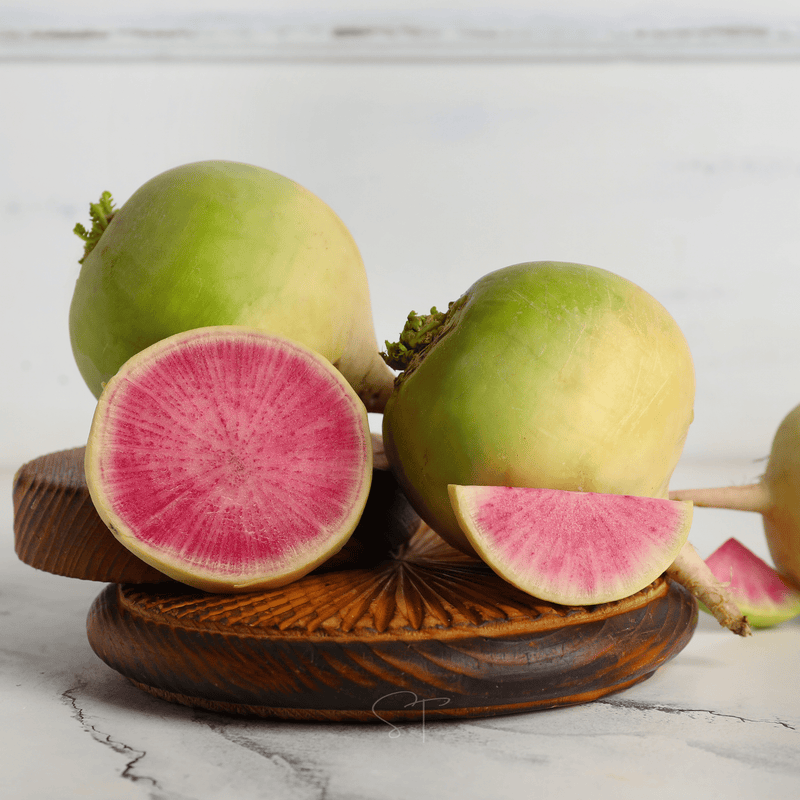 Load image into Gallery viewer, Watermelon Radish – 50 Seeds
