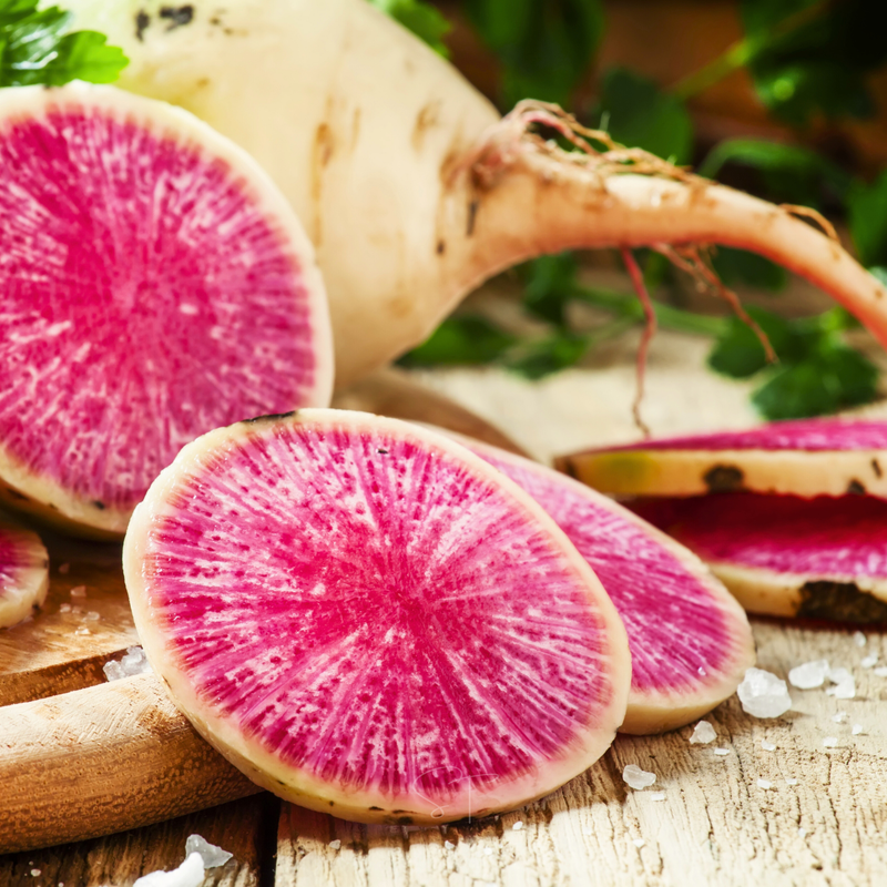 Load image into Gallery viewer, Watermelon Radish – 50 Seeds
