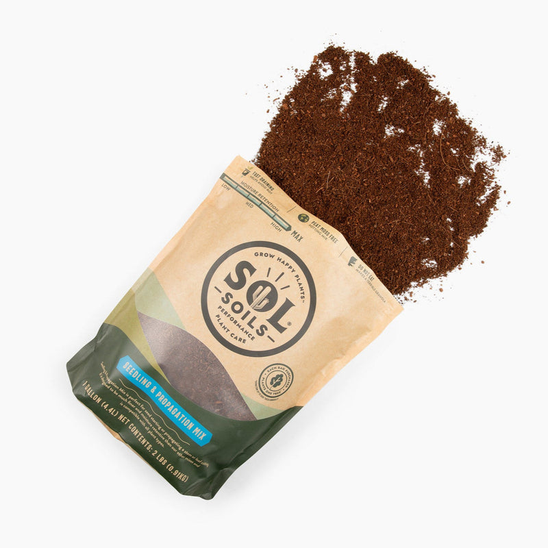 Load image into Gallery viewer, Product image of Sol Soils Seedling &amp; Propagation Mix, front view
