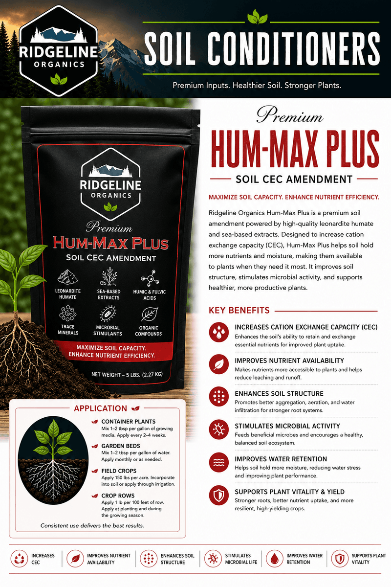 Load image into Gallery viewer, Ridgeline Hum-Max Granular Humic &amp; Kelp Amendment
