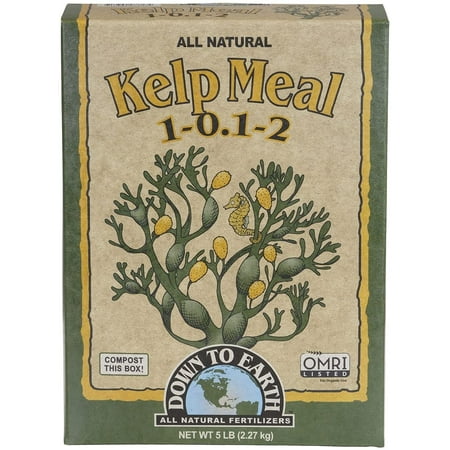 Down To Earth kelp meal soil amendment bag, 4 pounds