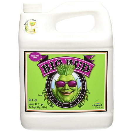 Advanced Nutrients Big Bud Liquid Fertilizer, 4L [4 Liter]