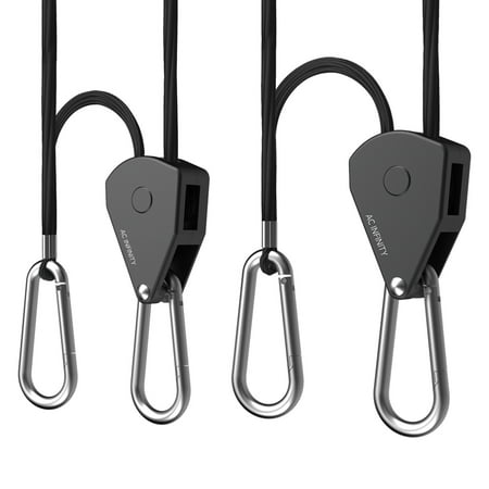 AC Infinity Adjustable Rope Hanger, 1/8in Pair
