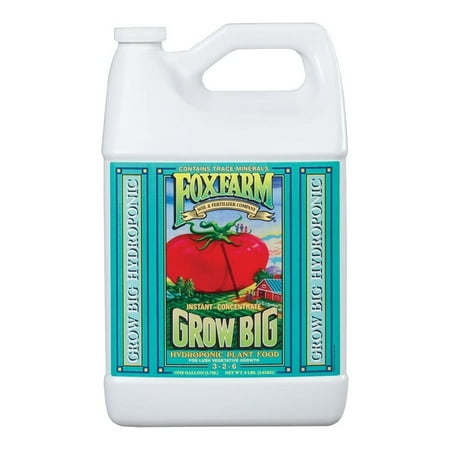FoxFarm Grow Big Hydroponic Liquid Concentrate Fertilizer 1 Gallon, additional product view 2