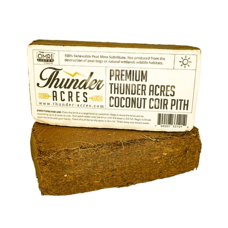 Thunder Acres OMRI organic coco coir brick