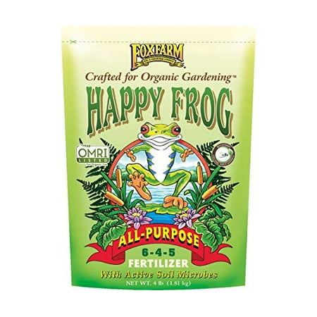 Happy Frog organic all-purpose fertilizer bag, 4 pounds
