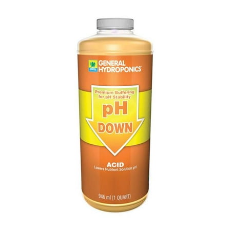 General Hydroponics pH Down label, ingredients