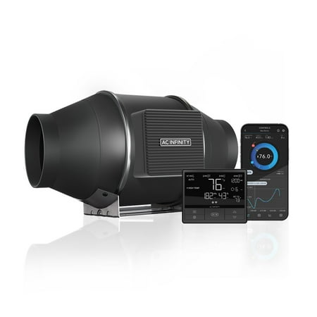 AC Infinity CLOUDLINE PRO T4, controller display